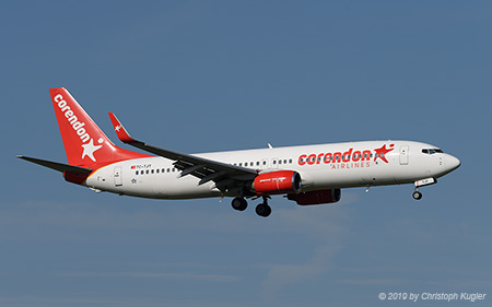 Boeing 737-8HC | TC-TJT | Corendon Airlines | Z&UUML;RICH (LSZH/ZRH) 18.09.2019
