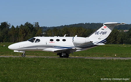 Cessna 510 Citation Mustang | OE-FWF | untitled (GlobeAir) | Z&UUML;RICH (LSZH/ZRH) 19.09.2019