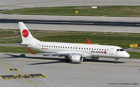 Embraer ERJ-190LR | D-ACJJ | WDL Aviation | Z&UUML;RICH (LSZH/ZRH) 19.09.2019