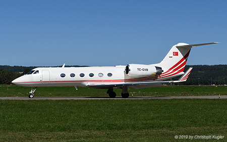 Gulfstream IV | TC-GVB | Government of Turkey | Z&UUML;RICH (LSZH/ZRH) 19.09.2019