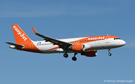 Airbus A320-214 | OE-IZG | easyJet Europe Airline | Z&UUML;RICH (LSZH/ZRH) 29.09.2019