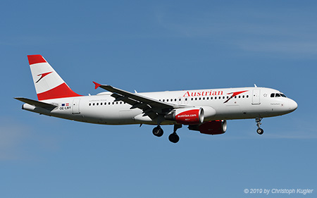 Airbus A320-214 | OE-LBY | Austrian Airlines | Z&UUML;RICH (LSZH/ZRH) 29.09.2019