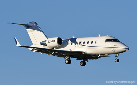 Bombardier Challenger 650 NG | T7-AIR | untitled (Avcon Jet) | Z&UUML;RICH (LSZH/ZRH) 11.10.2019