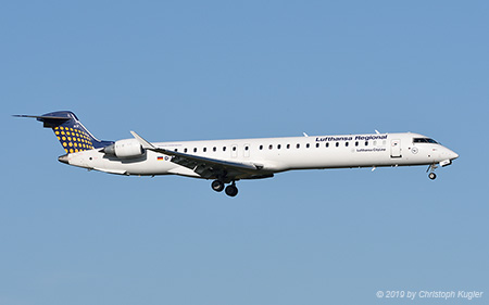 Bombardier CRJ 900LR | D-ACNX | Lufthansa Regional | Z&UUML;RICH (LSZH/ZRH) 26.10.2019