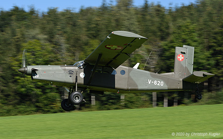 Pilatus PC-6/B2-H2M-1 | V-620 | Swiss Air Force | OBERILLAU (----/---) 09.09.2020