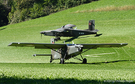 Pilatus PC-6/B2-H2M | V-635 | Swiss Air Force | SCHLIERBACH OBEREGG (----/---) 08.09.2020
