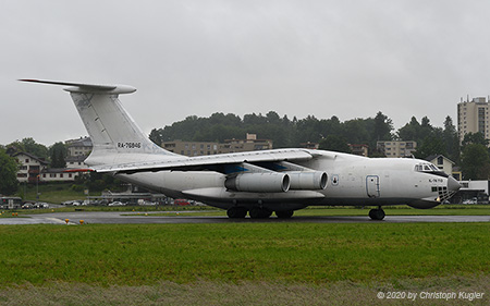 Ilyushin IL-76TD | RA-76846 | Aviacon Zitotrans  |  Flying for KFOR/Swisscoy | EMMEN (LSME/---) 14.05.2020