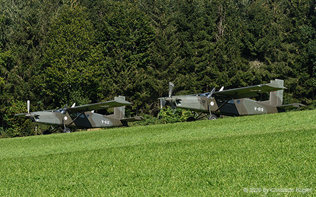 Pilatus PC-6/B2-H2M-1 | V-619 | Swiss Air Force | OBERILLAU (----/---) 09.09.2020