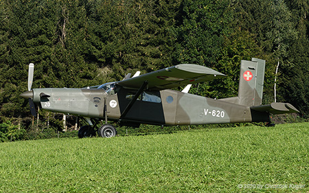 Pilatus PC-6/B2-H2M-1 | V-620 | Swiss Air Force | OBERILLAU (----/---) 09.09.2020