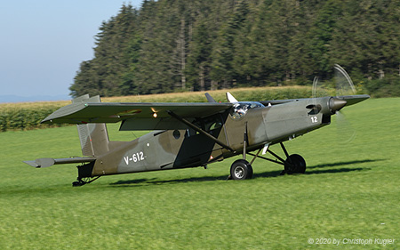 Pilatus PC-6/B2-H2M-1 | V-612 | Swiss Air Force | OBERILLAU (----/---) 09.09.2020