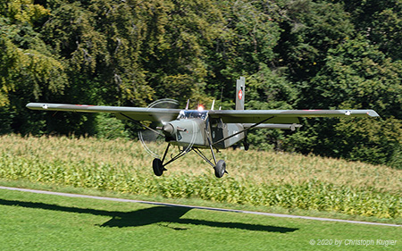 Pilatus PC-6/B2-H2M | V-631 | Swiss Air Force | SCHLIERBACH OBEREGG (----/---) 08.09.2020