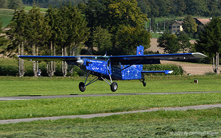 Pilatus PC-6/B2-H4 | HB-FKC | Para Sport Club Triengen | TRIENGEN (LSPN/---) 08.09.2020