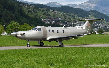 Pilatus PC-12/47E NGX | HB-FSD | Pilatus Flugzeugwerke | BUOCHS (LSZC/BXO) 26.05.2020