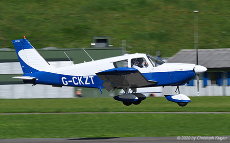Piper PA-28 Cherokee | G-CKZT | untitled | BUOCHS (LSZC/BXO) 19.08.2020