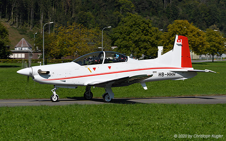 Pilatus PC-7Mk2 | HB-HHH | Pilatus Flugzeugwerke | BUOCHS (LSZC/BXO) 14.09.2020