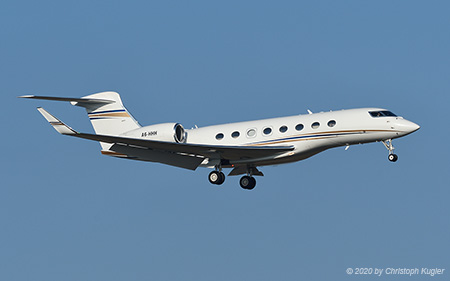 Gulfstream G650 | A6-HHH | Dubai Airwing | Z&UUML;RICH (LSZH/ZRH) 21.01.2020
