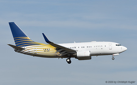 Boeing 737-7Z5 | A6-AIN | Royal Jet | Z&UUML;RICH (LSZH/ZRH) 15.02.2020