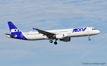 Airbus A321-212 | F-GTAS | Air France  |  still in Joon colours | Z&UUML;RICH (LSZH/ZRH) 15.02.2020