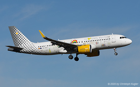 Airbus A320-271n | EC-NAJ | Vueling Airlines  |  We love Places colour scheme | Z&UUML;RICH (LSZH/ZRH) 22.02.2020