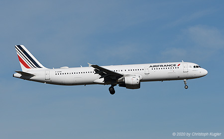 Airbus A321-212 | F-GTAU | Air France | Z&UUML;RICH (LSZH/ZRH) 22.02.2020