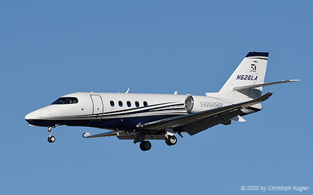 Textron Citation Latitude | N626LA | untitled (Textron Aviation) | Z&UUML;RICH (LSZH/ZRH) 24.02.2020