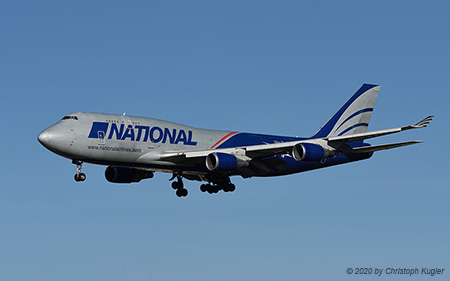Boeing 747-428BCF | N952CA | National Airlines | Z&UUML;RICH (LSZH/ZRH) 24.02.2020