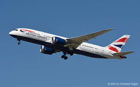 Boeing 787-8 | G-ZBJH | British Airways | Z&UUML;RICH (LSZH/ZRH) 07.05.2020