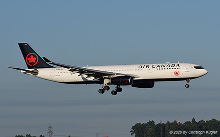 Airbus A330-343 | C-GEGC | Air Canada | Z&UUML;RICH (LSZH/ZRH) 31.05.2020