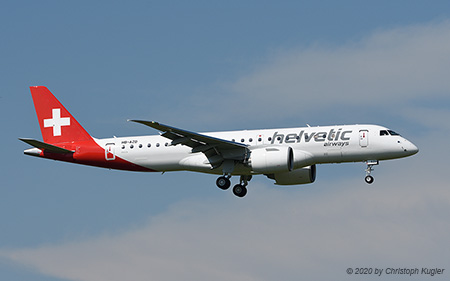 Embraer ERJ-190-E2 | HB-AZD | Helvetic Airways  |  Just being delivered from Brazil | Z&UUML;RICH (LSZH/ZRH) 27.06.2020
