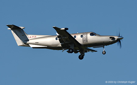 Pilatus PC-12/47E | LX-FLG | untitled (JetFly Aviation) | Z&UUML;RICH (LSZH/ZRH) 30.06.2020