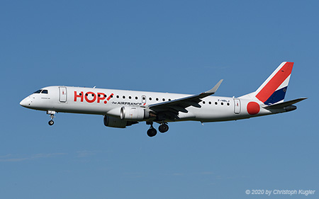 Embraer ERJ-190STD | F-HBLJ | HOP!  | Z&UUML;RICH (LSZH/ZRH) 01.07.2020
