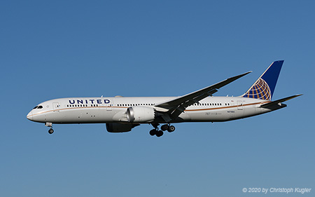 Boeing 787-9 | N27964 | United Airlines | Z&UUML;RICH (LSZH/ZRH) 08.07.2020