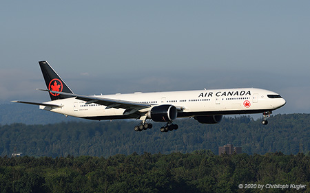 Boeing 777-333ER | C-FNNQ | Air Canada | Z&UUML;RICH (LSZH/ZRH) 12.07.2020