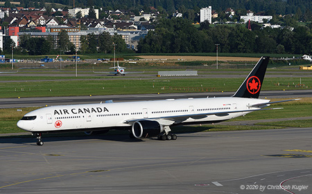 Boeing 777-333ER | C-FNNQ | Air Canada | Z&UUML;RICH (LSZH/ZRH) 12.07.2020