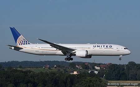 Boeing 787-9 | N26970 | United Airlines | Z&UUML;RICH (LSZH/ZRH) 19.07.2020