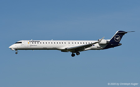 Bombardier CRJ 900LR | D-ACNR | Lufthansa Regional | Z&UUML;RICH (LSZH/ZRH) 20.07.2020