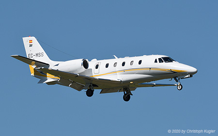 Textron Cessna 560XLS+ Citation Excel | EC-MSS | untitled (Gestair) | Z&UUML;RICH (LSZH/ZRH) 27.07.2020