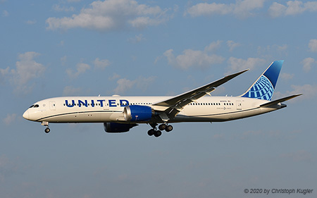 Boeing 787-9 | N24979 | United Airlines | Z&UUML;RICH (LSZH/ZRH) 31.07.2020