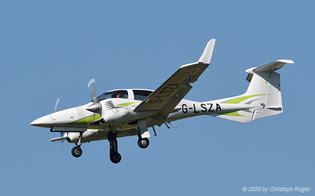 Diamond DA42 Twin Star | G-LSZA | untitled | Z&UUML;RICH (LSZH/ZRH) 07.08.2020