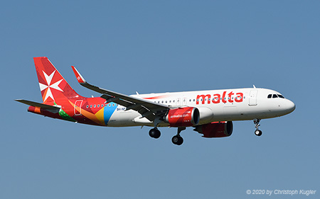 Airbus A320-251n | 9H-NEC | Air Malta | Z&UUML;RICH (LSZH/ZRH) 07.08.2020