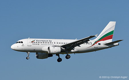 Airbus A319-112 | LZ-FBA | Bulgaria Air | Z&UUML;RICH (LSZH/ZRH) 07.08.2020