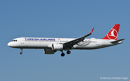 Airbus A321-271nx | TC-LSN | Turkish Airlines | Z&UUML;RICH (LSZH/ZRH) 07.08.2020