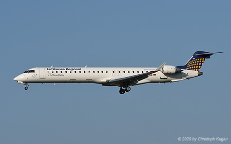 Bombardier CRJ 900LR | D-ACNX | Lufthansa Regional | Z&UUML;RICH (LSZH/ZRH) 12.08.2020
