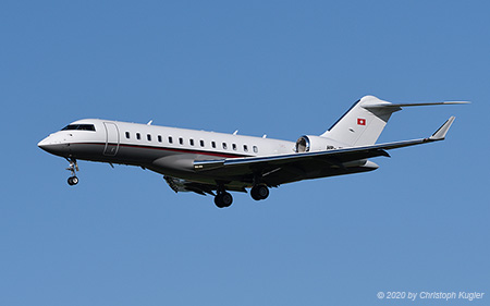 Bombardier BD.700 Global XRS | HB-JII | untitled (Albinati Aeronautics) | Z&UUML;RICH (LSZH/ZRH) 18.08.2020