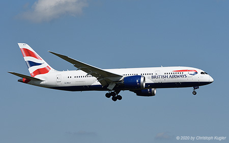 Boeing 787-8 | G-ZBJJ | British Airways | Z&UUML;RICH (LSZH/ZRH) 12.09.2020