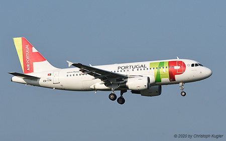 Airbus A319-111 | CS-TTK | TAP Air Portugal | Z&UUML;RICH (LSZH/ZRH) 18.09.2020