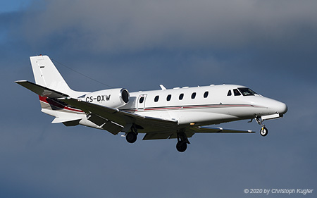 Cessna 560XLS Citation Excel | CS-DXW | untitled (Netjets Europe) | Z&UUML;RICH (LSZH/ZRH) 28.09.2020