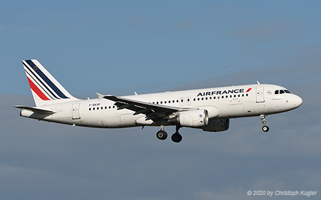 Airbus A320-214 | F-GKXP | Air France | Z&UUML;RICH (LSZH/ZRH) 12.11.2020