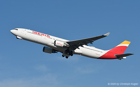 Airbus A330-302 | EC-LUK | Iberia | Z&UUML;RICH (LSZH/ZRH) 14.11.2020