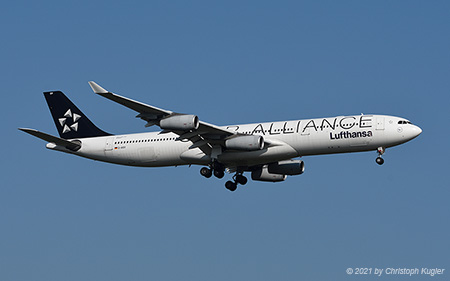 Airbus A340-313X | D-AIGV | Lufthansa | FRANKFURT (EDDF/FRA) 08.09.2021
